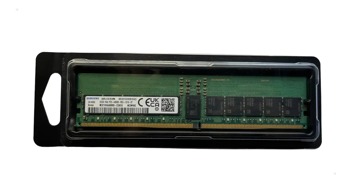 Memoria Samsung 32GB 2RX8 DDR5-4800 RDIMM M321R4GA3BB0-CQK - Imagem 2