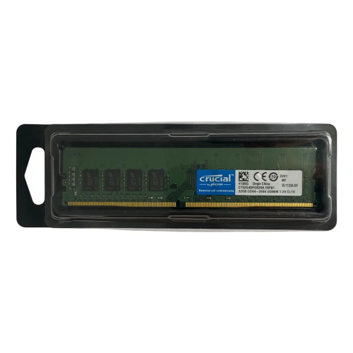 Memoria Desktop Pc Crucial 32gb Ddr4-2666 Udimm - Imagem 2