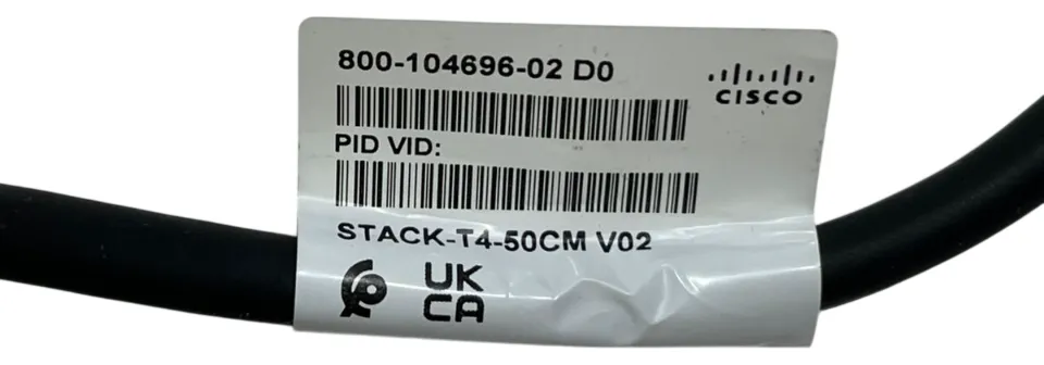 Cabo Stack Cisco 50cm p/ Catalyst C9200L STACK-T4-50CM - Imagem 5