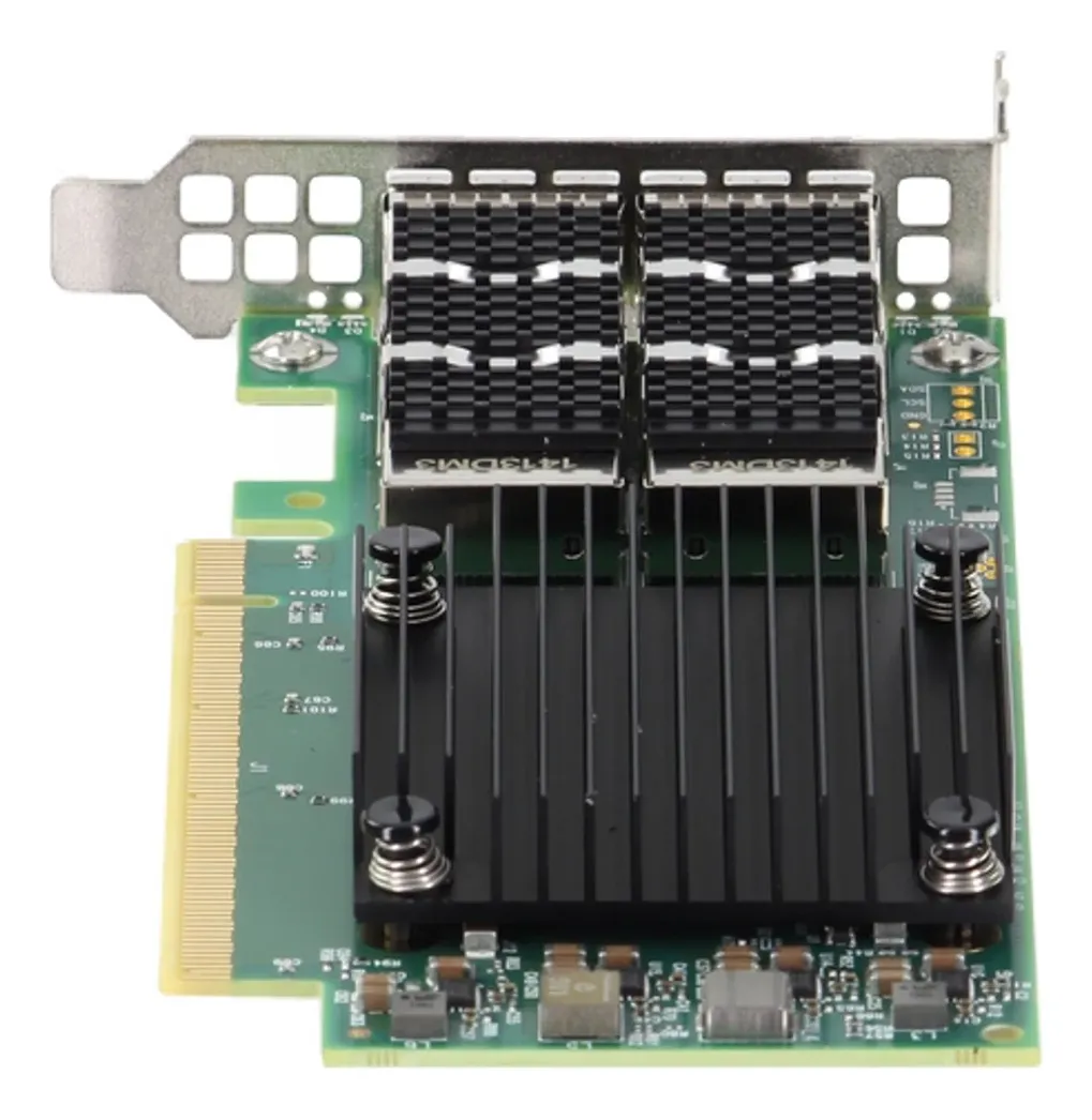 Placa de Rede Mellanox ConnectX-6 DX 100GB QSFP56 2-Port CX623106A - Imagem 4