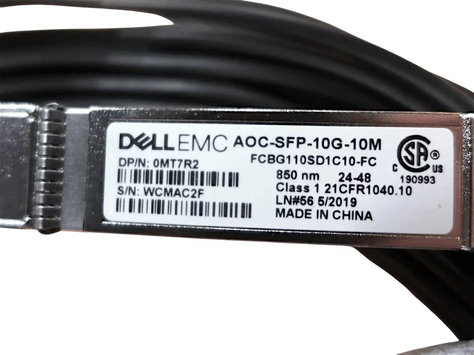 Cabo AOC DELL 10GB SFP+ 10M Ativo 0MT7R2 MT7R2 - Imagem 4