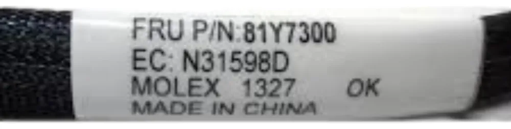 Cabo IBM Mini-SAS SFF-8087 81Y7300 81Y7299 - Imagem 2