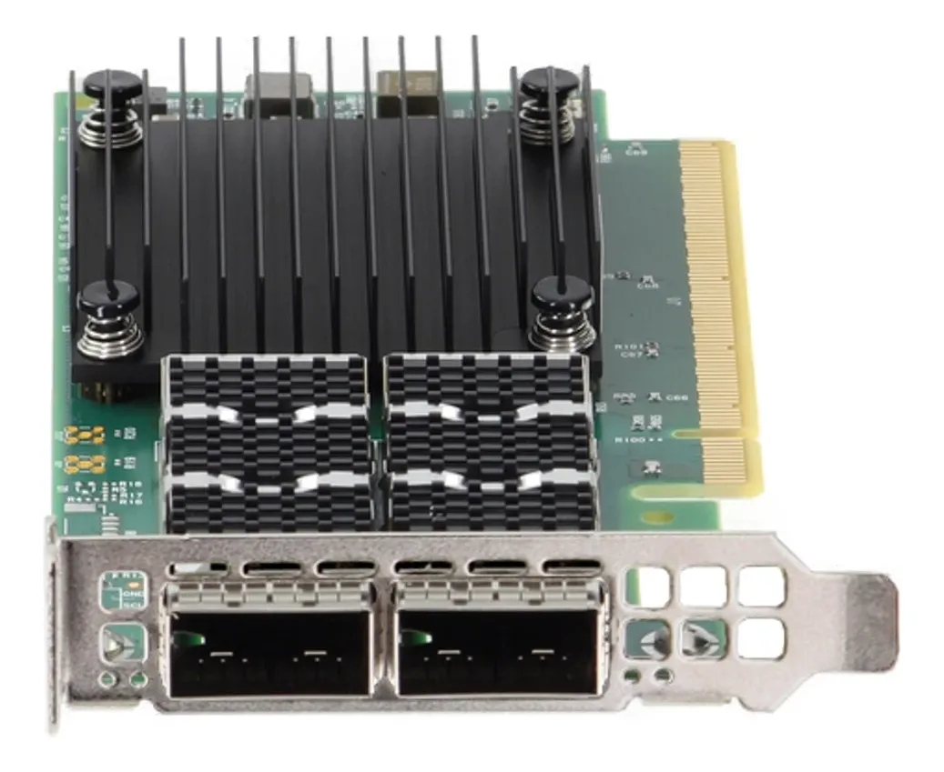 Placa de Rede Mellanox ConnectX-6 DX 100GB QSFP56 2-Port CX623106A - Imagem 3