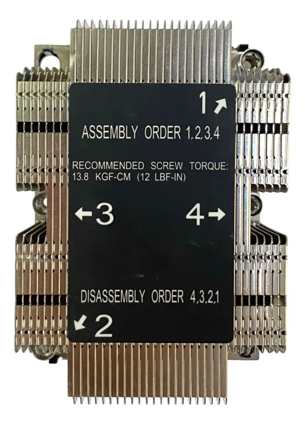 Dissipador SuperMicro 1,5U FCLGA3647 SNK-P0069PSC - Imagem 2