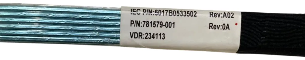 Kit 6 Cabo Mini-SAS p/ HBA H200 P400 HP DL380 G9 G10 784629-001 - Imagem 5