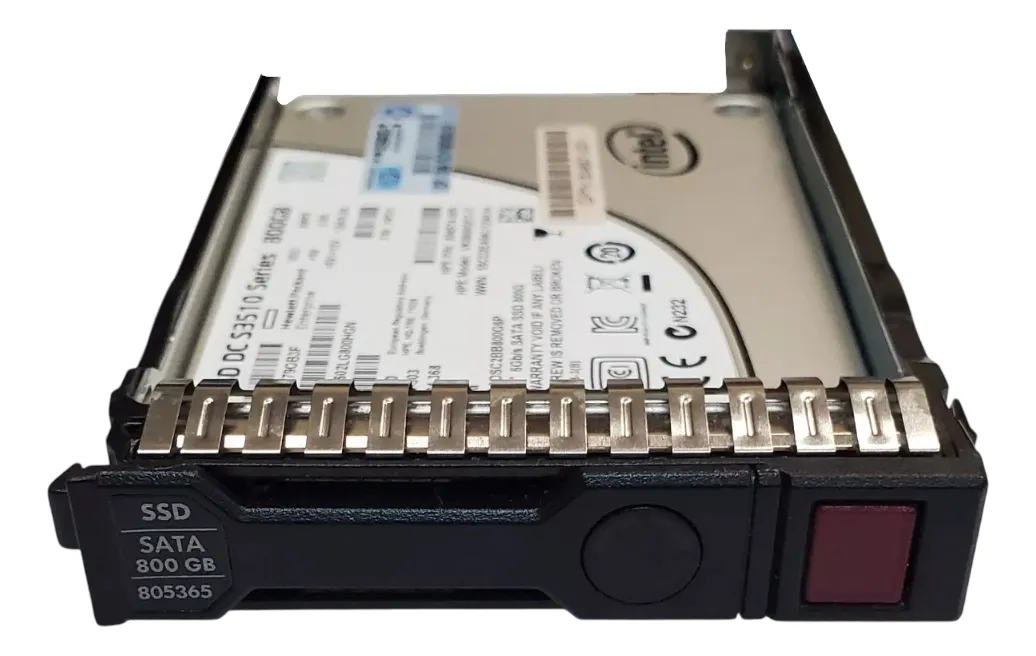 SSD HP S3510 800GB 2,5 SATA 6GB 805365-001 804599-B21 - Imagem 2
