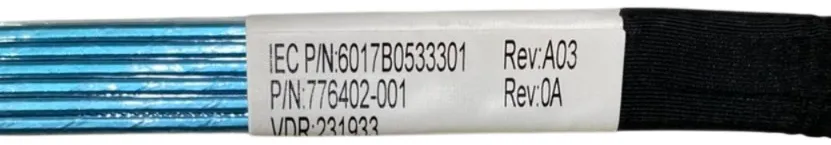 Kit 6 Cabo Mini-SAS p/ HBA H200 P400 HP DL380 G9 G10 784629-001 - Imagem 4