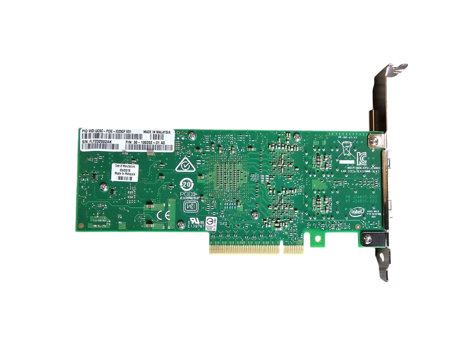 Placa de Rede Cisco XXV710-DA2 25GB SFP 2-Port 30-100202-01 - Imagem 3