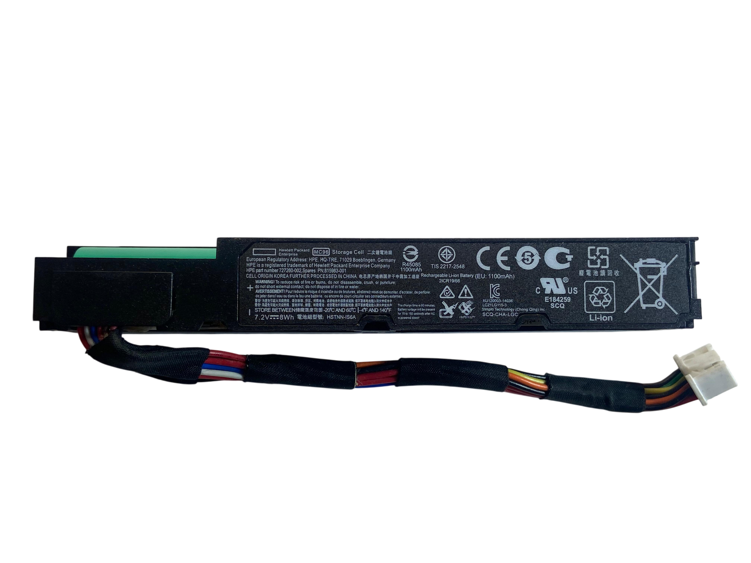 BATERIA HP 96W CABO Verde CURTO G9 G10 786761-001 750450-001 - Imagem 2