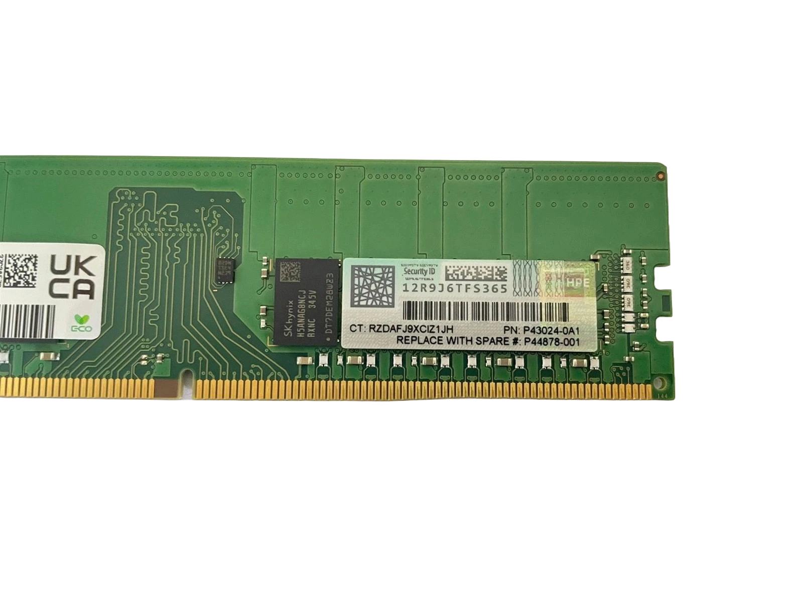 Memória HP 32GB 2RX8 DDR4 3200 UDIMM Server P44878-001 P43022-B21 - Imagem 2