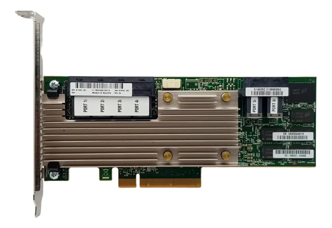 Placa Controladora HP P824I-P MR 4GB 870660-001 871043-001 870658-B21 - Imagem 3