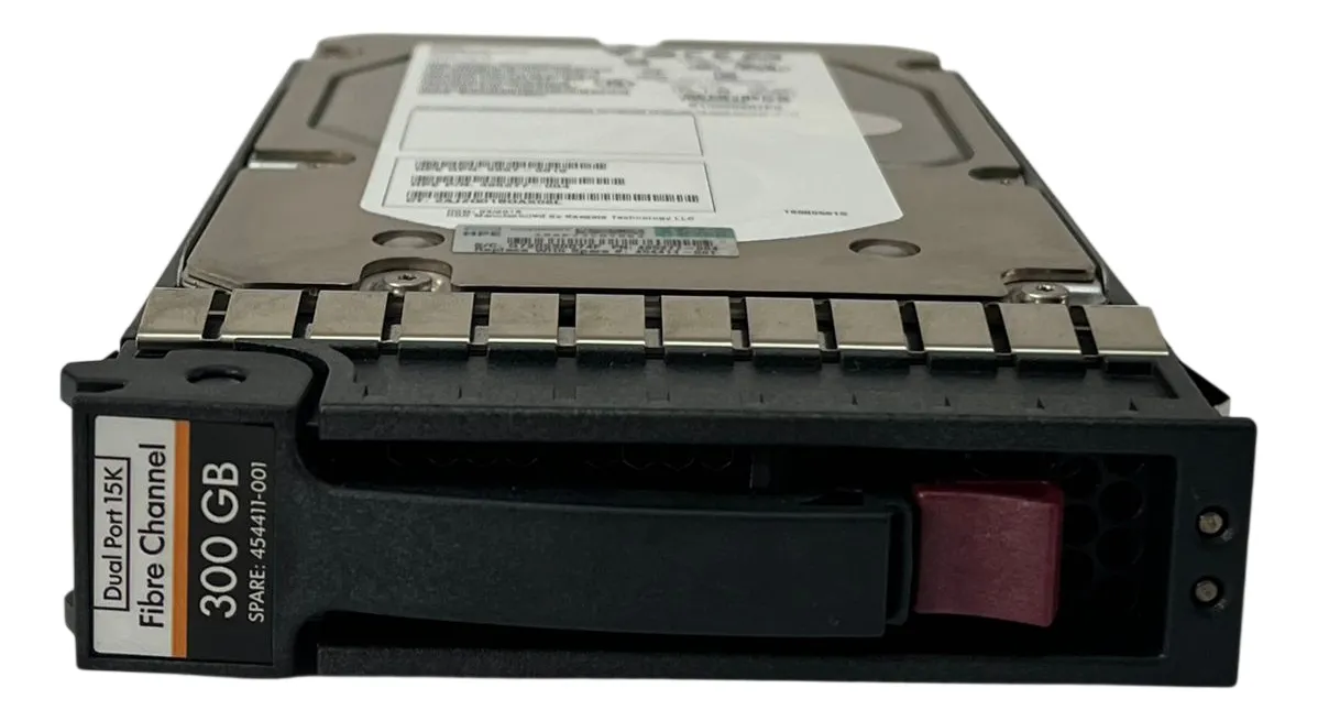 HD HP EVA 300GB 15K 3,5 FC 454411-001 AG690A AG690B AG690-64201 - Imagem 2