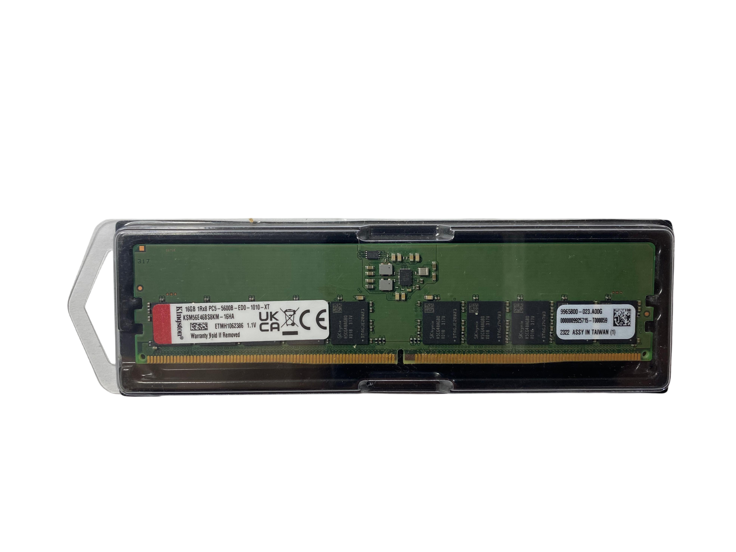 Memória Servidor 16GB 1Rx8 DDR5-5600 UDIMM R360 T160 T360 - Imagem 2