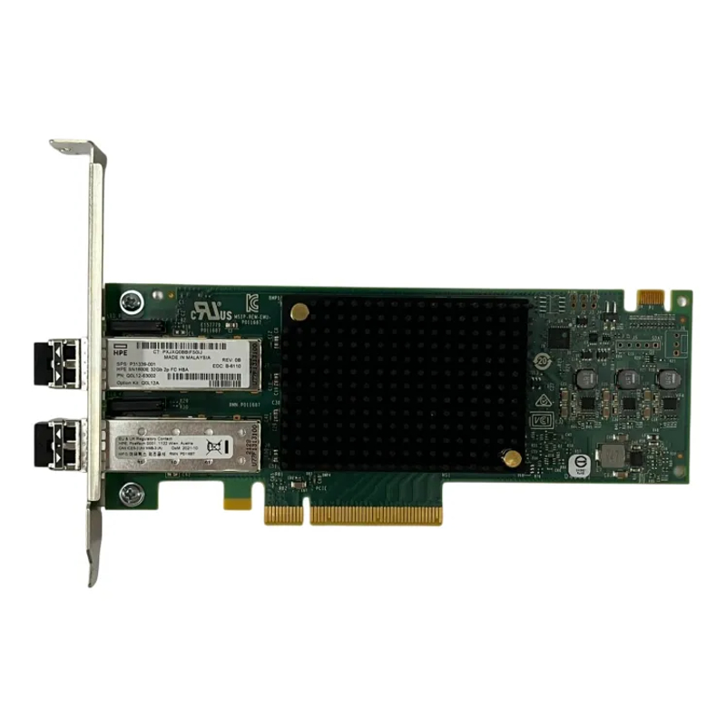 HBA HP SN1600E 32GB FC SFP+ 2-Port 870000-001 Q0L12-63001 COM GBIC