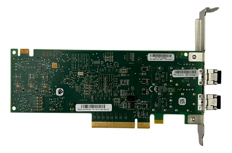 HBA HP SN1600E 32GB FC SFP+ 2-Port 870000-001 Q0L12-63001 COM GBIC - Imagem 2