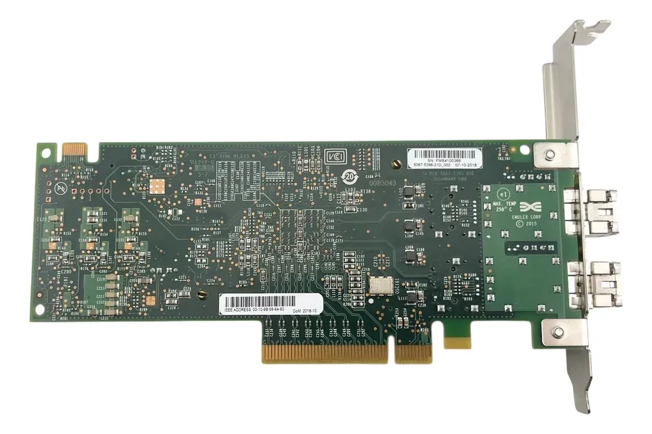 HBA DELL Emulex LPE32002 32GB FC SFP+ 2-Port 0MHFHK MHFHK COM GBIC - Imagem 3