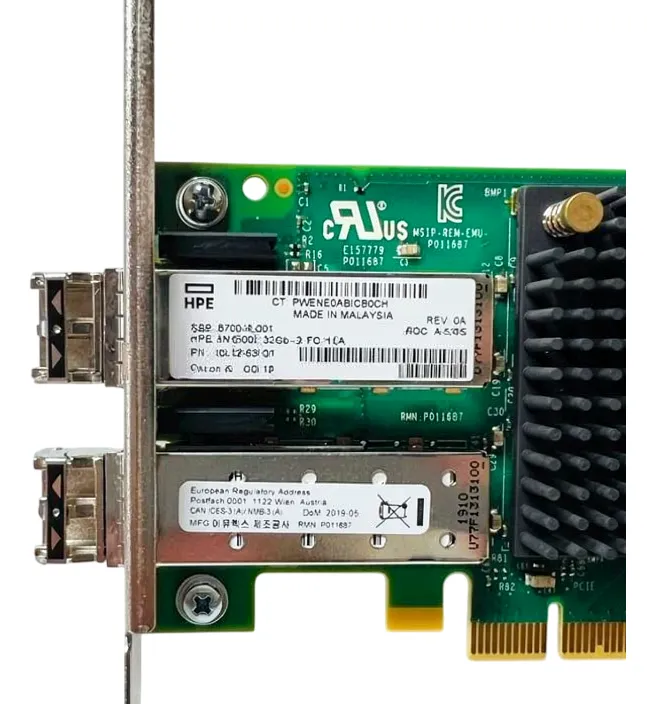 HBA HP SN1600E 32GB FC SFP+ 2-Port 870000-001 Q0L12-63001 COM GBIC - Imagem 3