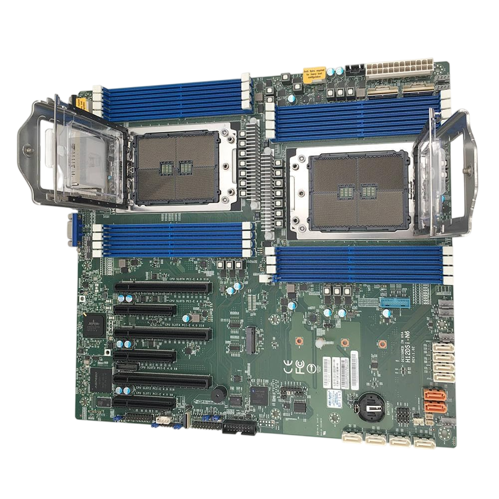 Placa Mãe Supermicro AMD EPYC 1GB 2-Port H12DSI-N6 - Imagem 2
