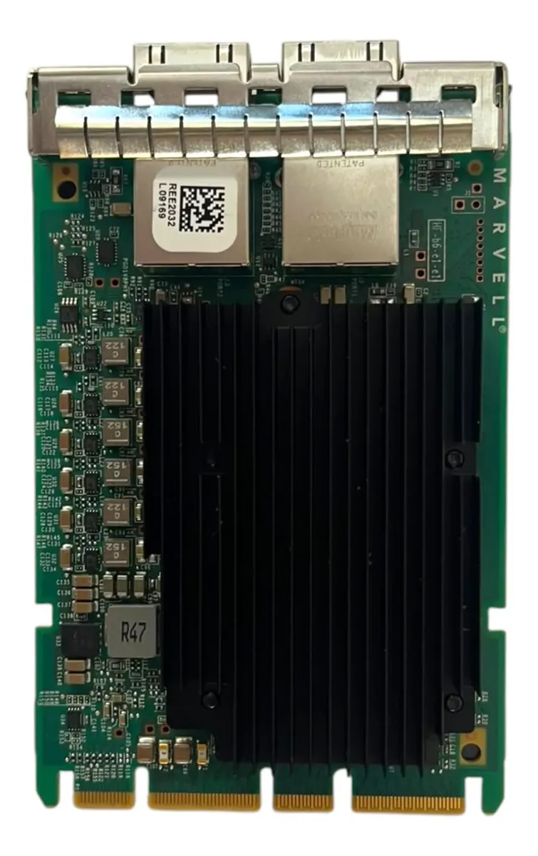 Placa de Rede HP Marvell QL41132HQRJ 10GB RJ45 2-Port OCP3 P10101-001 - Imagem 2