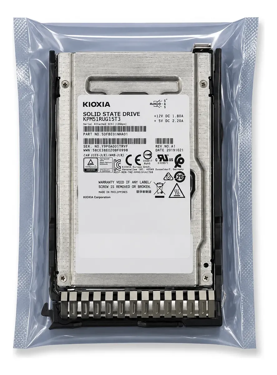 SSD SERVIDOR HP 15.36TB SAS 2,5 DL360 DL380 DL560 G8 G9 G10 - Imagem 3