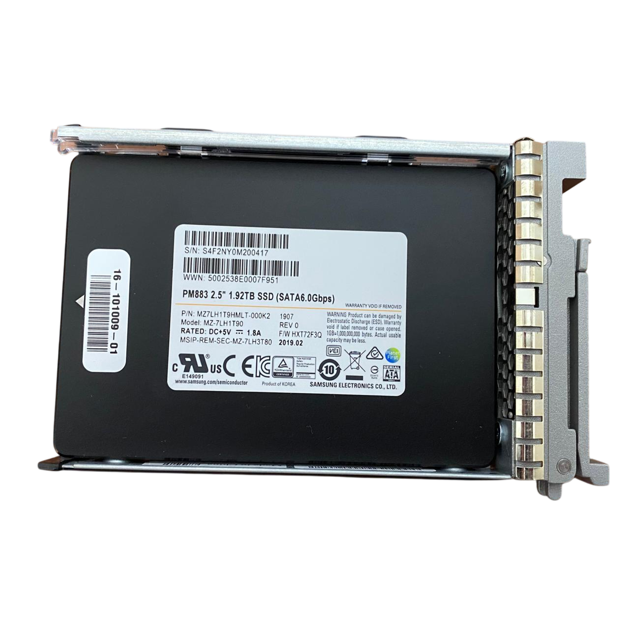 SSD Cisco PM883 1.92TB SATA 6GBPs 2,5 UCS-SD19TBKSS-EV