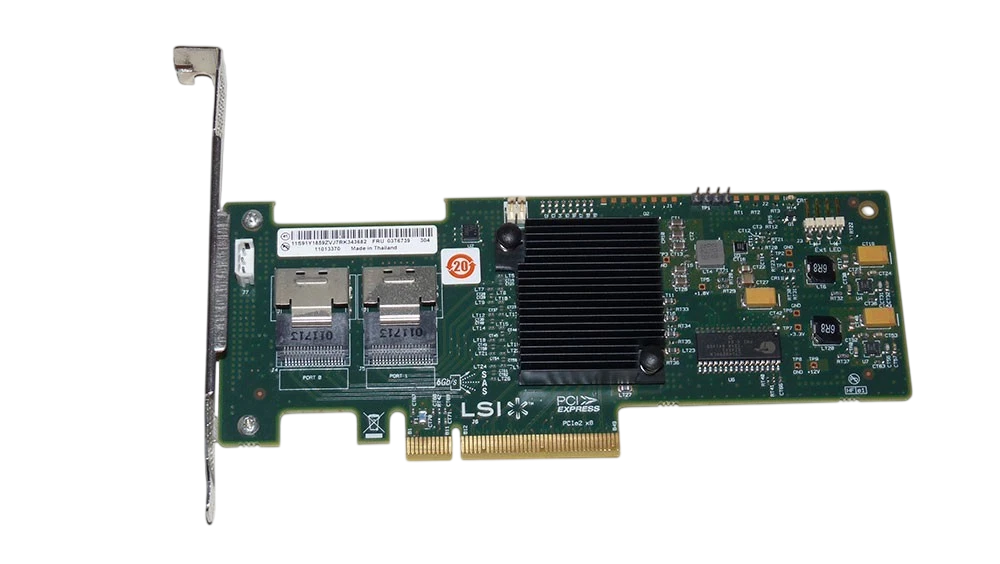 Placa Controladora IBM Lenovo LSI 9240-8i RAID 500 91Y1859 03T6739 - Imagem 2