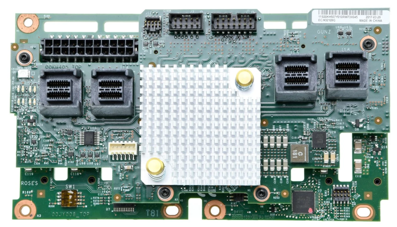 Expansor De Backplane Lenovo x3650 M5 8 Baias 2,5" 00AG941 - Imagem 2